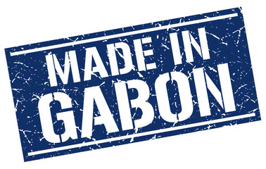 made in Gabon stamp