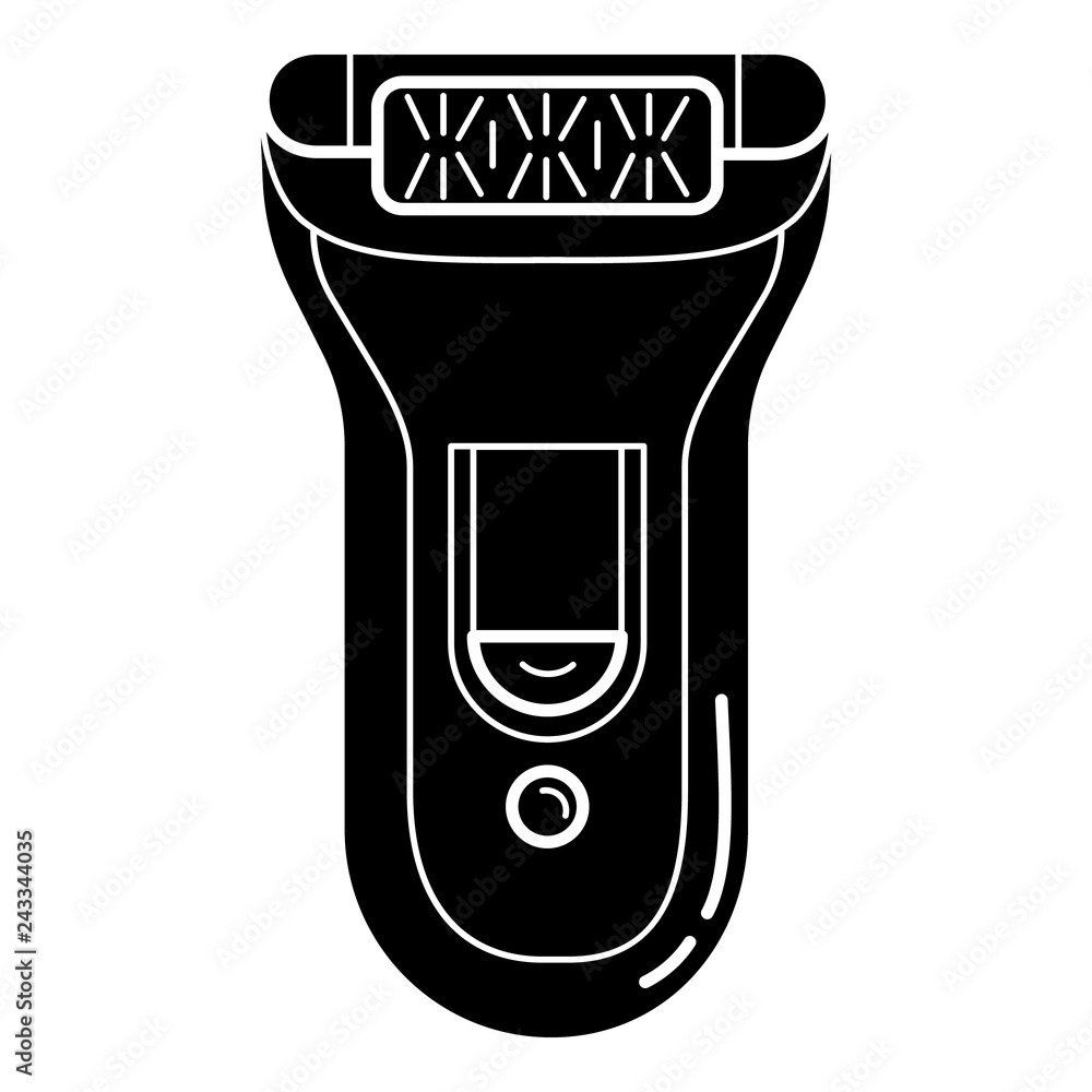 Poster epilator icon. simple illustration of epilator vector icon for web design isolated on white backgrou