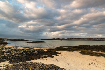 Fototapeta na wymiar Beaches of Arisaig in Morar on the west coast of Scotland