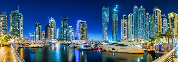 Tuinposter Dubai Marina © Maksim Bukovski