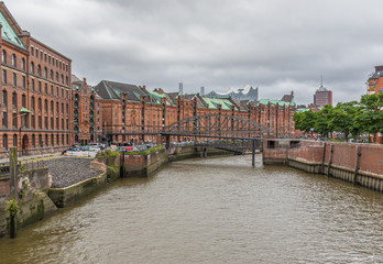 Hamburg, Germany - built between 1883 and 1927, the Hamburg Speicherstadt is the largest warehouse district in the world, and a Unesco World Heritage site
