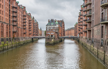 Hamburg, Germany - built between 1883 and 1927, the Hamburg Speicherstadt is the largest warehouse district in the world, and a Unesco World Heritage site