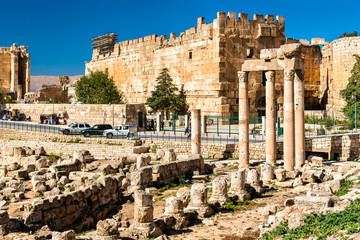 Temple of the Muses at Baalbek, Lebanon
