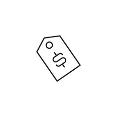 Simple icon of time with money dollar