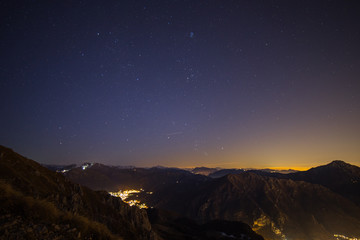 Sunset at Grigna