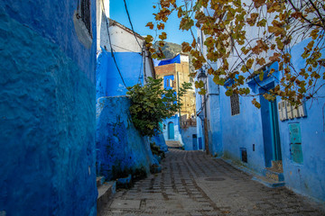 Street views in Chefchaouen, Marocco