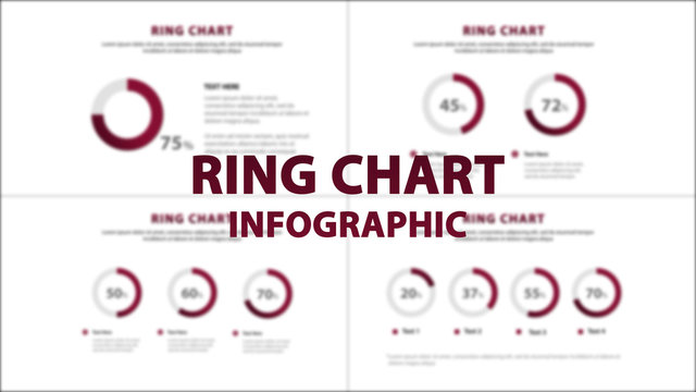 Modern Ring Chart Infographics