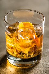 cocktail in the bar
