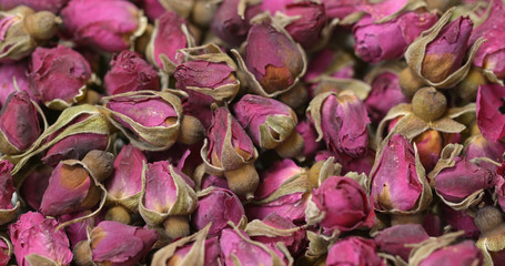 Herbal rose tea