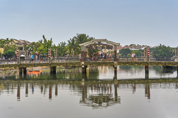 Fototapeta na wymiar Hoi An City centre view, Vietnam
