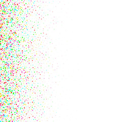 Falling multicolored triangles abstract vector illustration. - Vektorgrafik