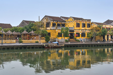 Fototapeta na wymiar Hoi An City centre view, Vietnam