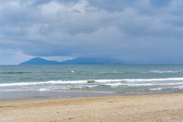 Fototapeta na wymiar An Bang beach in Hoi An, Vietnam