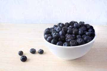blueberries in a bowl