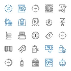 price icons set