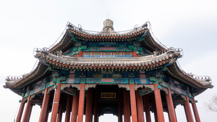 Fototapeta premium BEIJING, CHINA - DECEMBER 22, 2018: Summer Palace in Beijing