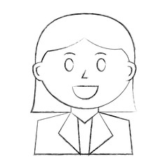 business woman avatar character
