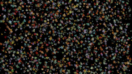 Abstract background pattern with plant matter.