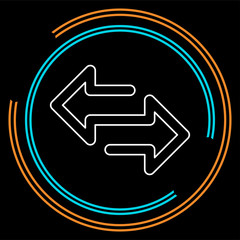 Exchange logo for business company.