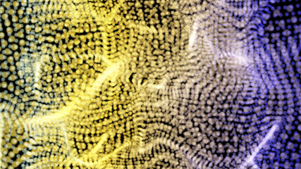 Colorful background of flowing fabric. Smooth and soft.