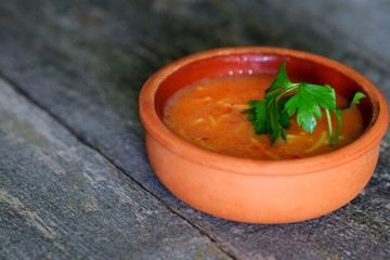 Şehriye &ccedil;orbası