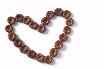 chocolate heart