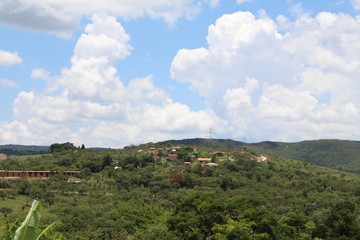 panorama of mountains