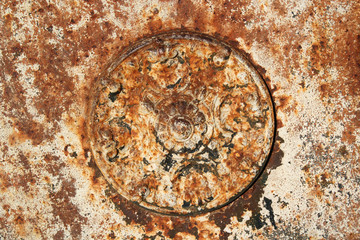 Rusty texture background.