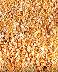 Turkish traditional tarhana, uncooden, background