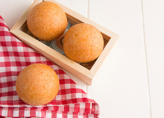 Buñuelos, traditional Colombian food.