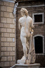 Obraz premium le Statue di Piazza Pretoria Palermo