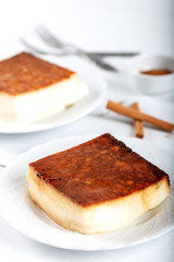 Turkish Traditional Desert Kazandibi / Milk Pudding