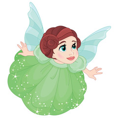 Beautiful little fairy girll