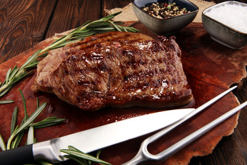 Barbecue Rib Eye Steak - Dry Aged Wagyu Entrecote Steak