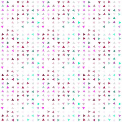 Obraz premium Abstract seamless pattern background with multi-colored varied triangles.