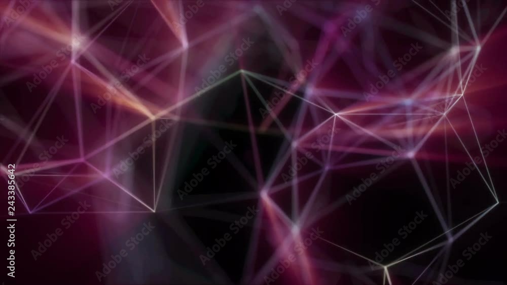 Poster shining net.animation for visuals, vj, light presentations or as motion background. seamless loop.