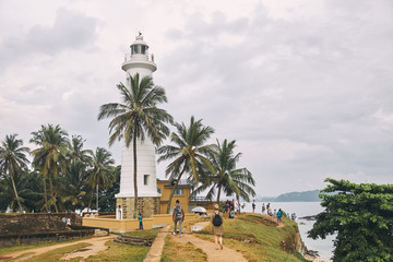 Sri Lanka. Galle. The Fort Galle. The lighthouse