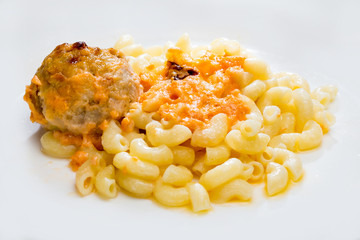 meatballs in pasta sauce