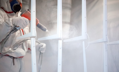 Industrial powder coating