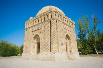 Fototapeta na wymiar Samanid Mausoleum, Bukhara, Uzbekistan