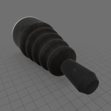 Long industrial knob