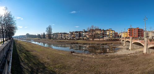 The Parma torrent - riverfront - Parma - Reggio Emilia - Italy