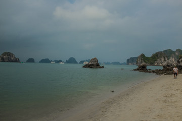 Naklejka premium beach
