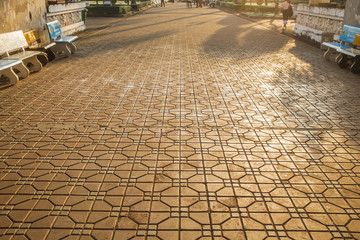 sunset bricks