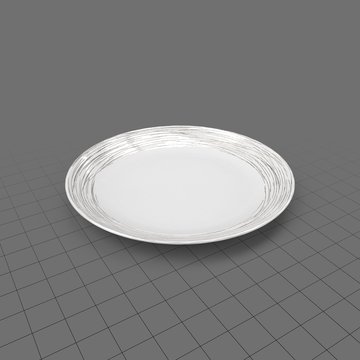 Small dinnerware plate