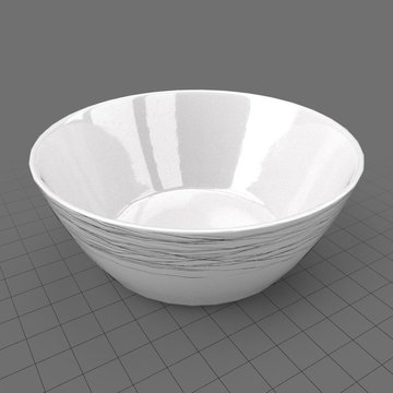 Modern dinnerware bowl