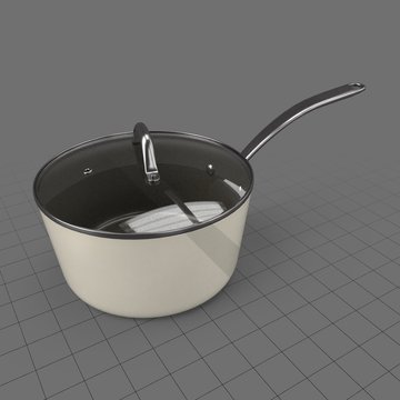 Small saucepan with lid