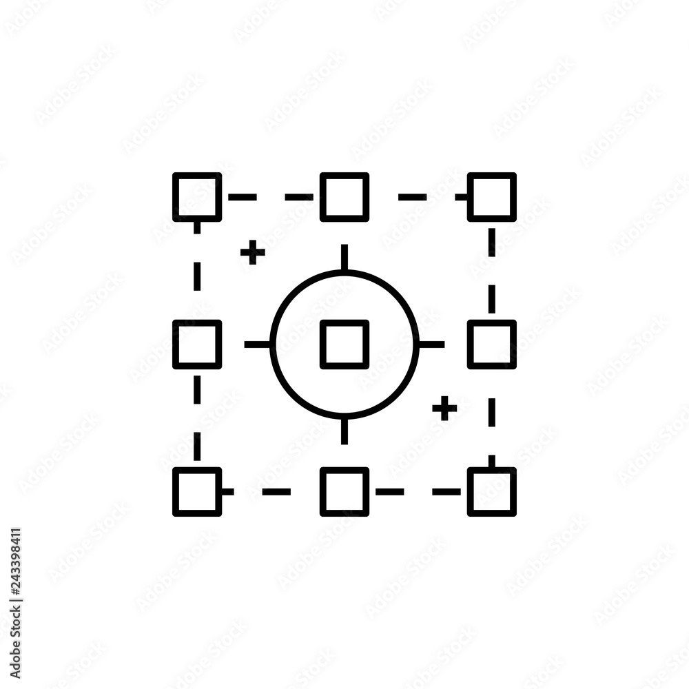 Poster accuracy, big data, target icon. element of data analysis icon for mobile concept and web apps. deta