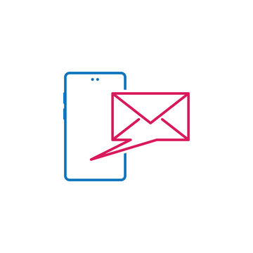 email, open, phone, send icon. Element of mobile and smartphone icon for mobile concept and web apps. Detailed email, open, phone, send icon can be used for web and mobile