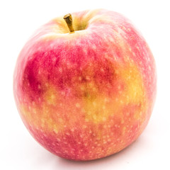 Red apple isolated on white background